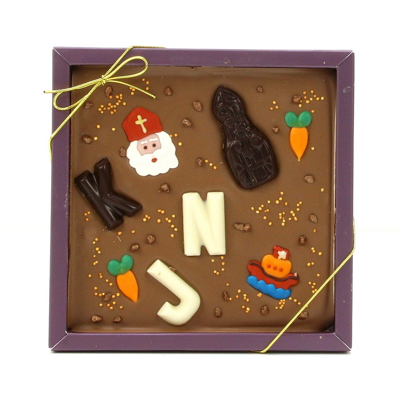 De Luxe Chocoladeletter van de Sint